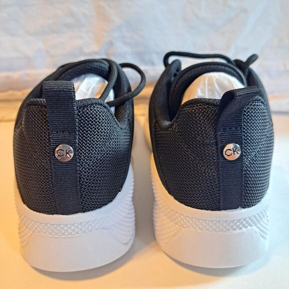 Calvin Klein KC Cecyle Black White Sneaker Athletic Shoe Women's 9.5M New In Box - Picture 15 of 15